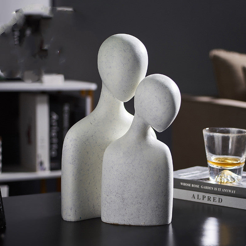 Abstract Love Statue – Modern Home & Office Décor