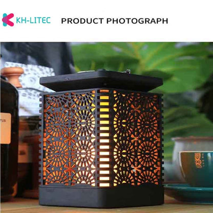 Solar Flame Lantern – Waterproof Outdoor Light